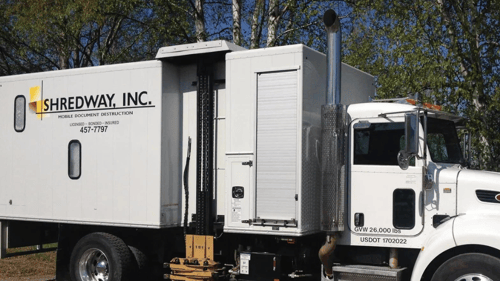 company white business truck