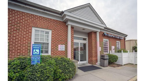 External view of local credit union located in Newport News, VA