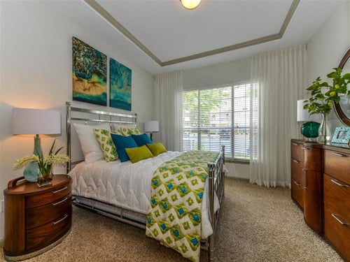 Modern Bedroom at St. Andrews Apartment Homes, Johns Creek, 30022