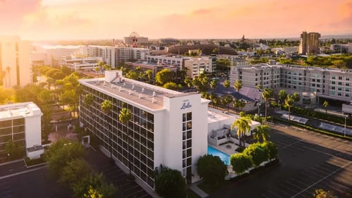 Hotel Exterior Ariel View