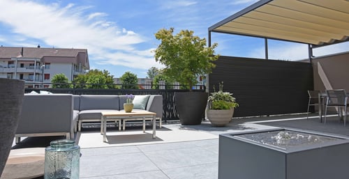 gartenbaumann AG, Terrasse