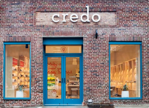 Credo Beauty Williamsburg storefront