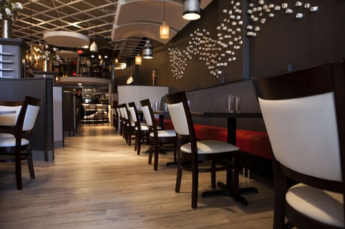 view of Delmonico's dining room