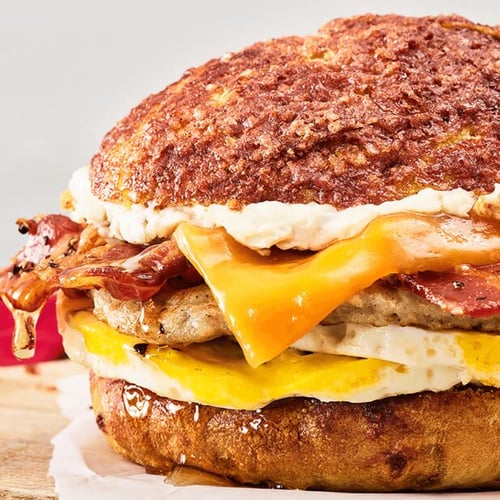 Brueggers Bagels Vermonter Egg Sandwich