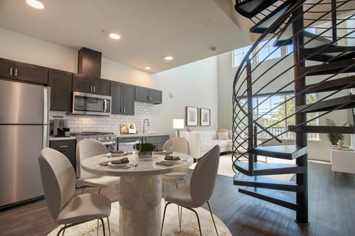 Dining Room at THE ANGELINO, Sacramento, CA