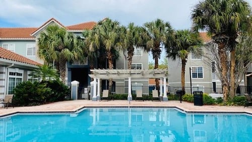 Pool with a View at Mainstreet Apartments in Clearwater, FL 33756