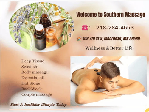 A very relaxing Asian Massage

Quiet & Comfortable Rooms with calming music