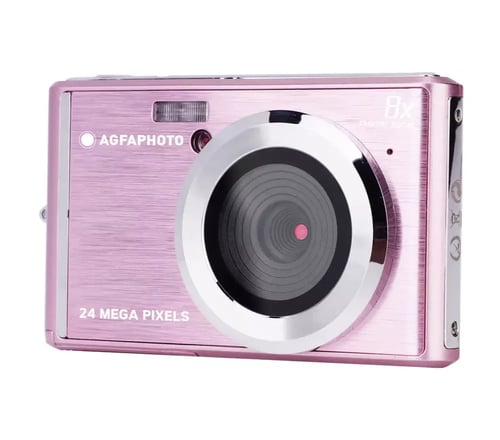 Light pink digital camera