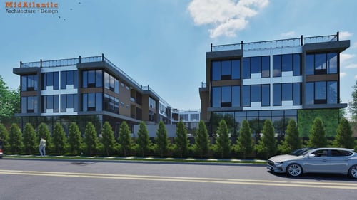Exterior view at The Franklin at Tenafly, Tenafly, NJ