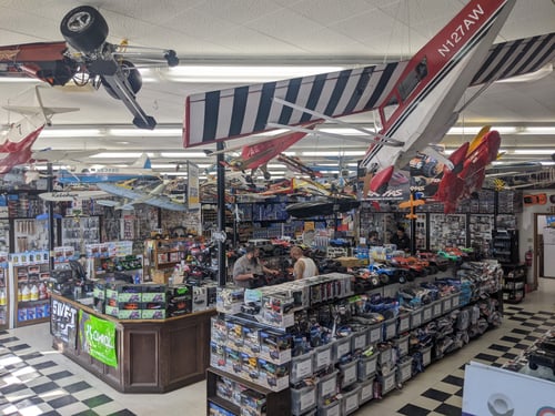RC portion of our store!