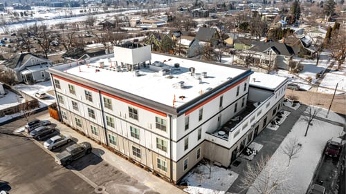 Property exterior at Spruce Street Apartments in Missoula, MT