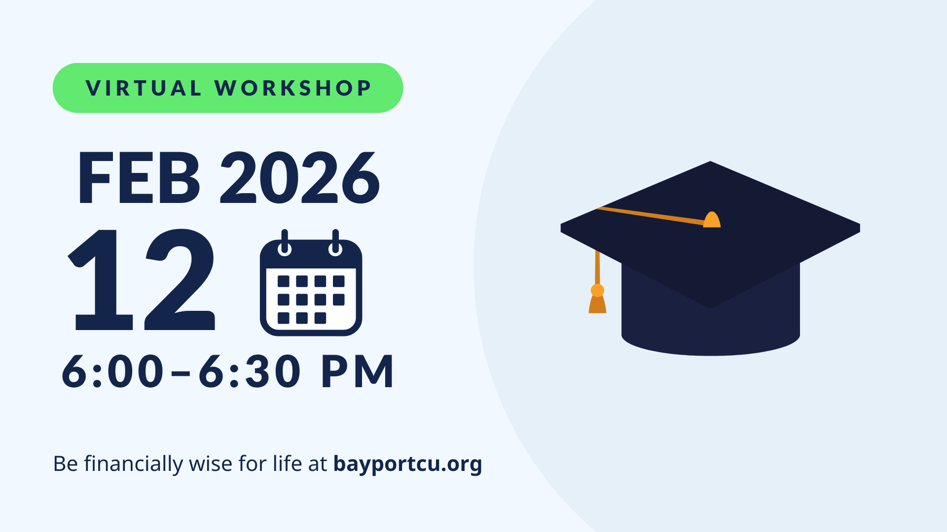 Scholarship workshop on February 12, 2026