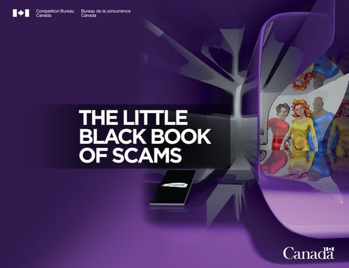 The Little Black Book of Scams cover page