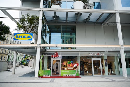 Hansaton Hörkompetenz-Zentrum Europaplatz 1/2, Wien Rudolfsheim-Fünfhaus Frontansicht