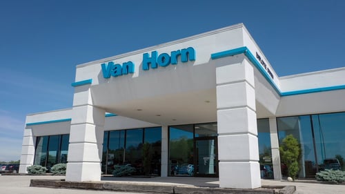 Van Horn Budget Auto of Plymouth exterior.