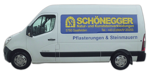 Schönegger Gottfried - Natur- und Kunststeinverkleidungen 5760 Saalfelden am Steinernen Meer