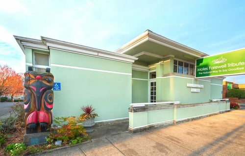 Exterior View for Moles Farewell Tributes & Crematory – Ferndale
2039 Main St, Ferndale, WA 98248