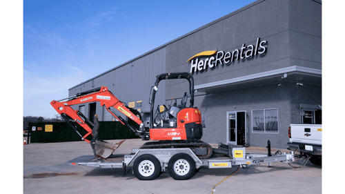 Equipment and tools rental from Herc Rentals.
