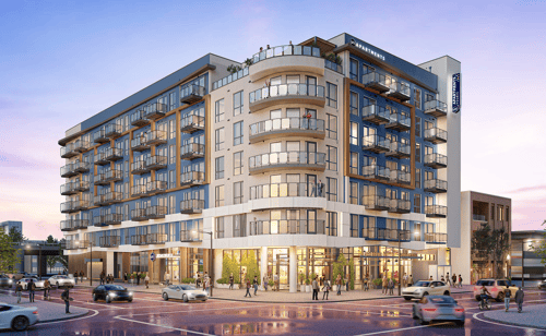 Exterior View at Link Apartments® Four12 in Oakland, CA