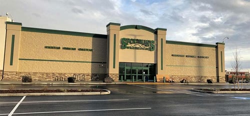 The front entrance of Sportsman's Warehouse in Walla Walla
