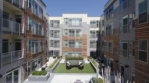 Building exterior at 2255 Wisconsin in Washington, D.C. 20007