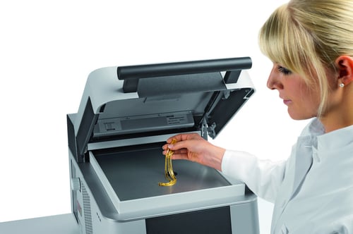 Goldgehaltbestimmung mit Goldscope SD515