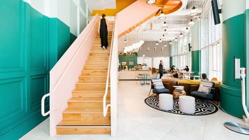 WeWork Constellation Place - Coworking space interior view