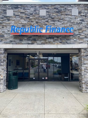 NW Broad St., TN Republic Finance Branch