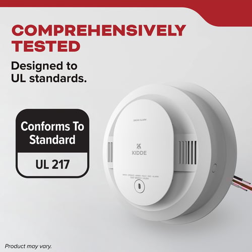 Comprehensively tested - designed to UL standards 217.