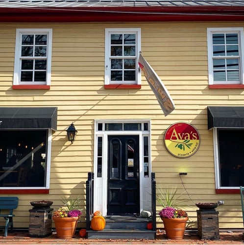 Ava's Pizzeria & Wine Bar - St. Michaels Front Door