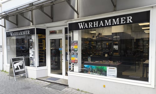Warhammer Wiesbaden store front