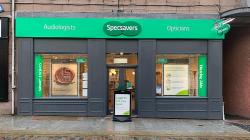 Specsavers Peterhead store exterior
