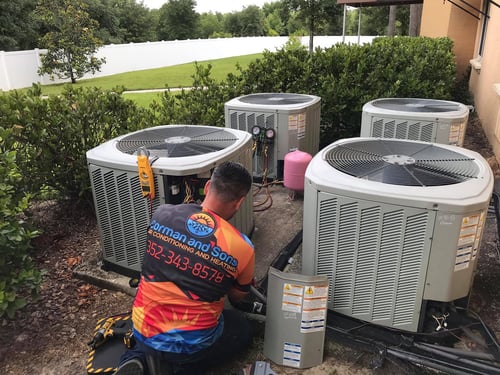 Tuning up multiple outdoor AC units