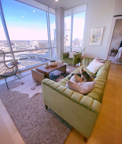 Seven at Broadway Living Room