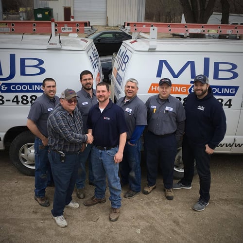 MJB Heating & Cooling team members