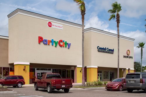 Retail space for lease in St. Augustine, Florida, Party City