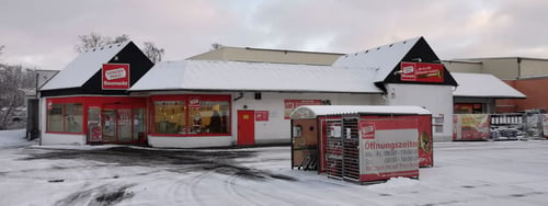 Außenansicht Sonderpreis Baumarkt, Alsenberger Straße 21 in Hof