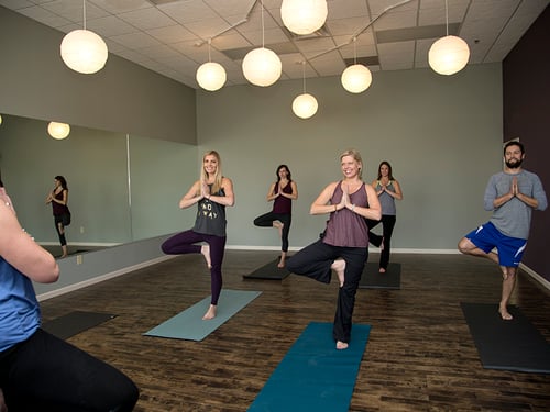 Our relaxing entry is perfect before or after a yoga session at Healthwise Yoga & Wellness Studio, Maple Grove, MN