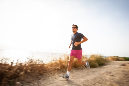 Man running