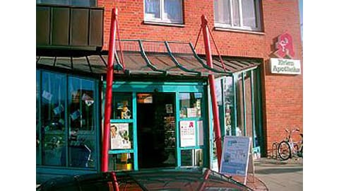 Aussenansicht der Erlen-Apotheke