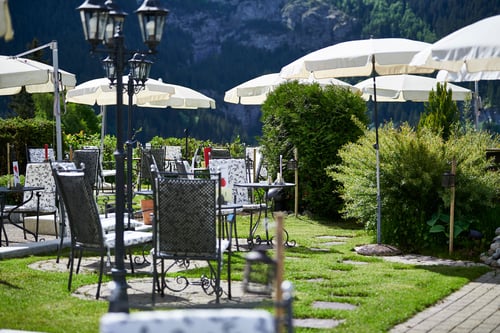 Sonnenterrasse Hotel Spinne Grindelwald