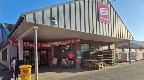 Außenansicht Sonderpreis Baumarkt, In der Stockwiese 25 in Bad Laasphe