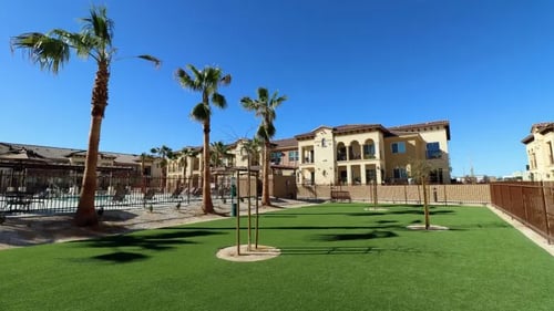 Community Outdoors Space at The Villas at Hesperia 55+ in Hesperia, CA 92345