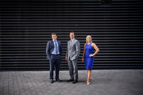 Carter Thomas (Left), Kevin Thomas (Middle), Emily Rea (Right)