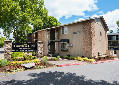 Property exterior at Cedar Lane & Garden Glen