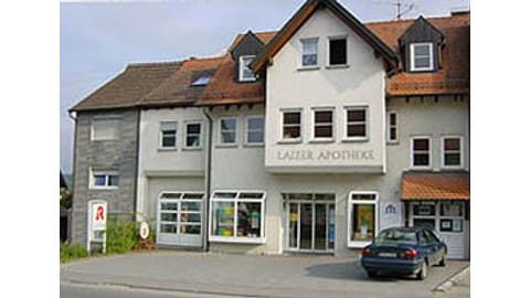 Aussenansicht der Laizer Apotheke