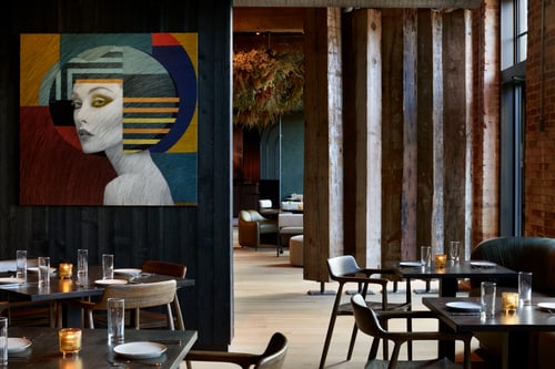 Dining Room of Osteria Olio