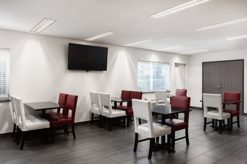 Grab your bean-to-cup coffee in our breakfast area.