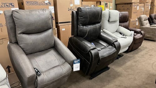 Muscatine Slumberland Furniture lift chairs