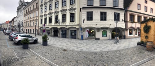 Hansaton Hörkompetenz-Zentrum Stadtplatz 33, Steyr Panoramaansicht